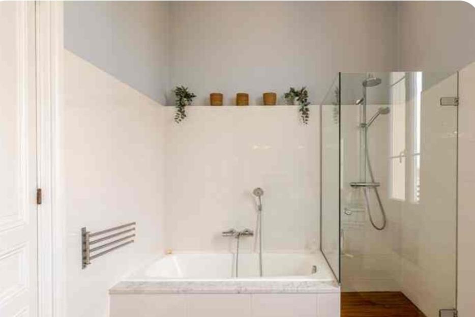 Luminous 92m2 8mn Palais Appartement